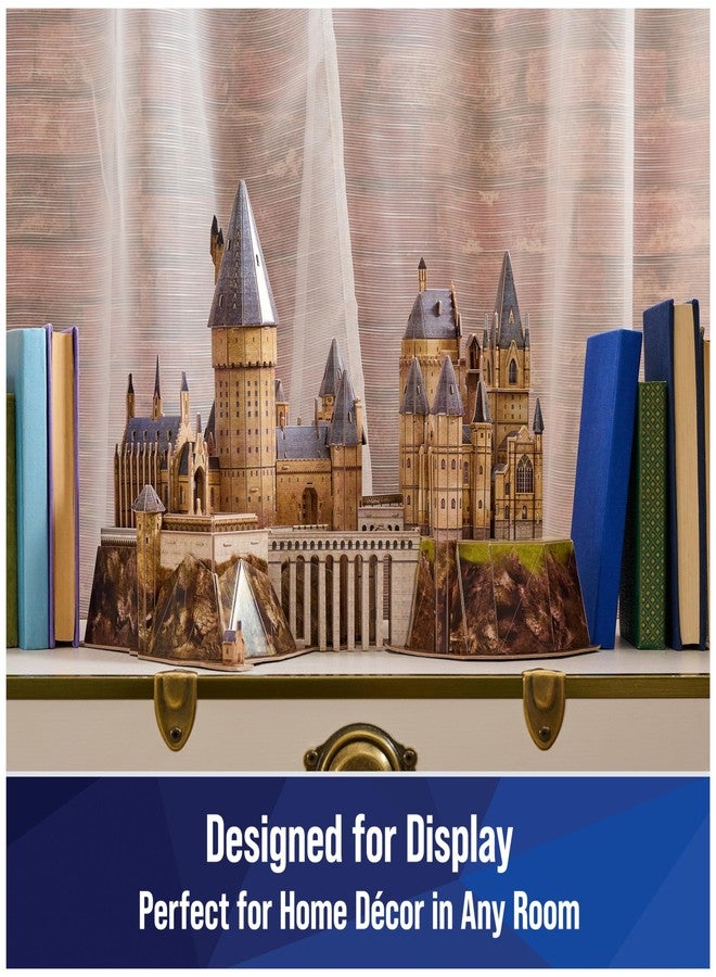 4D Build, Harry Potter Hogwarts Castle 3D Model Kit, Harry Potter Collectibles & Desk Decor, Adult Puzzle, Building Toys, 209 Pieces, 3D Puzzles, Gift Ideas for Ages 12 & Up - Image 4